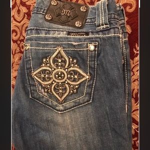 Miss Me Blue Denim Skinny jeans Size 27